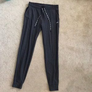 NWOT!  PINK dark gray joggers.